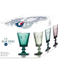 Bee Glasses Set of 4 Colors, 220ml