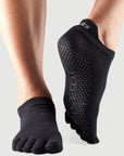 ToeSox Low Rise Full Toe Women's Yoga Grip Socks