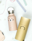 Adorable Cat Stainless Steel Water Bottle 350ml