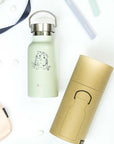 Light Green Stainless Steel Guinea Pig Thermos 350ml