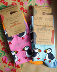 Puffin Couple Bamboo Sock Set for Two