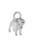 Pug Silver Dog Charm