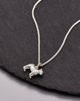 Pug Silver Dog Charm