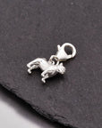Pug Silver Dog Charm
