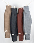 Woolen diaper cover pants, no hole, premium handcrafted baby potty training pants, self-cleaning, easy pull-on, best-selling by Mata Origin at brixbailey.com