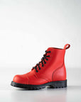 517 aka Aviator Boots - Red