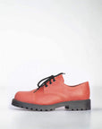 Red Leather Unisex Everyday Shoes