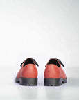 Red Leather Unisex Everyday Shoes