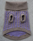 Purple Dog Jumper in Pure Merino Lambswool