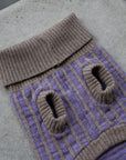 Purple Dog Jumper in Pure Merino Lambswool