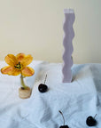 Wavy Pillar Candle