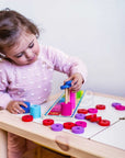 Wooden Colour and Counting Puzzle for Toddlers