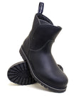 Waterproof Ankle Boots in Black