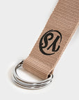 Yoga Studio GOTS Organic Cotton D-Ring 2.5m Yoga Belt Strap