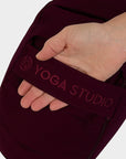 Yoga Studio GOTS Organic Cotton Round Lotus Zafu Buckwheat Cushion