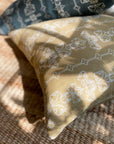 Quill Square Cushion - Hay Yellow