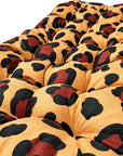 Quilted Kids' Floor Cushion, 3 Sizes Available - Leopard