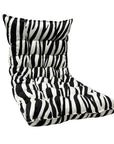 Quilted Kids' Floor Cushion, 3 Sizes Available - Zebra