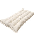 Quilted Kids' Floor Cushion, Beige, 3 Sizes Available