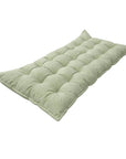Quilted Kids' Floor Cushion, Green, 3 Sizes Available