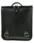 Handmade Leather City Backpack - Executive - British Racing Green