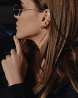 Radius Earrings - Gold