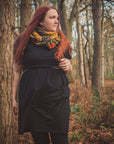 Rainbow Breastfeeding Skater Dress | Colourful Nursing Dress | MilkyMoon