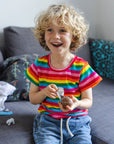 Rainbow Stylish Kid T-shirt