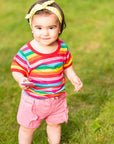 Rainbow Stylish Kid T-shirt