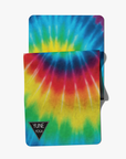 Rainbow Tie Dye Foldable Travel Yoga Mat – 2mm Lightweight Natural Rubber, Non-Slip, Eco-Friendly Mat for On-the-Go Practice | Yune Yoga-1