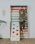Ramp for the leg&go Pikler Triangle and Swedish Wall - Rainbow