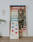Rainbow Climbing Ramp for Kids Play Set