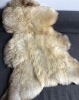 Premium champagne mix sheepskin rug, 100% natural free-range rare breed, soft silky undyed fleece, luxury large size for indoor or outdoor use by Wildash London at brixbailey.com
