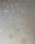Rectangular Tablecloth - Golden Snowfall