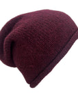 Wine Essential Knit Alpaca Beanie