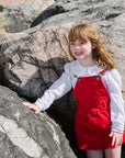 Red Corduroy Dress