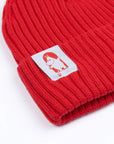 Red Beanie with Moomin Design for Adults