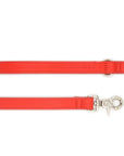 Red Leather Dog Lead