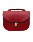 Olympia Handmade Leather Bag - Red