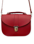 Olympia Handmade Leather Bag - Red