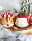 Christmas Reindeer Ceramic Mug and Sock Set