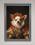 Renaissance Chihuahua Framed Print
