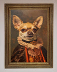 Renaissance Chihuahua Framed Print