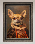 Renaissance Chihuahua Framed Print