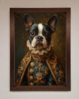 Renaissance French Bulldog Framed Print
