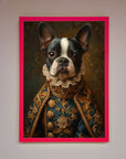 Renaissance French Bulldog Framed Print