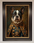 Renaissance French Bulldog Framed Print