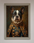 Renaissance French Bulldog Framed Print