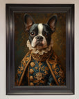 Renaissance French Bulldog Framed Print