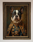 Renaissance French Bulldog Framed Print